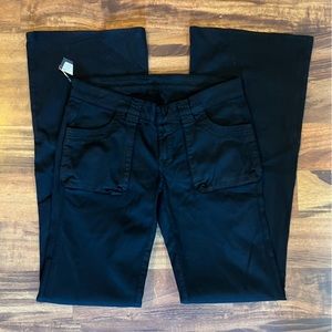 Nwt Fidelity Non-Distressed Black Flare jeans